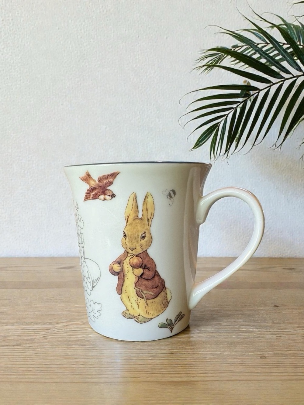 Peter Rabbit Garden Vegetables Ceramic Coffee Mug Cup Beatrix Potter